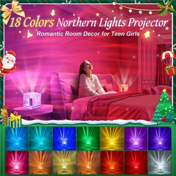 New Christmas Projector Christmas Gifts for Teens,White Noise Sound Machine
